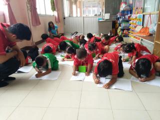 25. โครงการค่ายอาเซียนสำหรับเด็กวัยก่อนประถมศึกษา วันที่ 18 ส.ค.62 ณ โรงเรียนในเขตตำบลคุยบ้านโอง